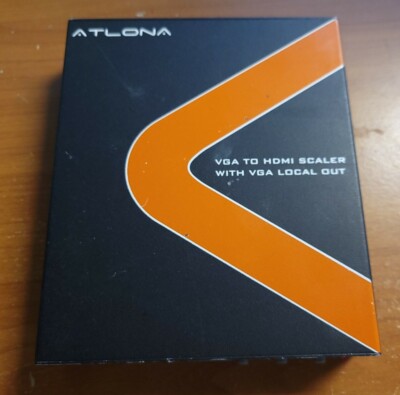 Atlona AT-HD510VGA-b PC/Component to HDMI Scaler with local PC/Component output