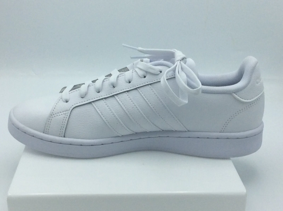 Solid white adidas womens sale