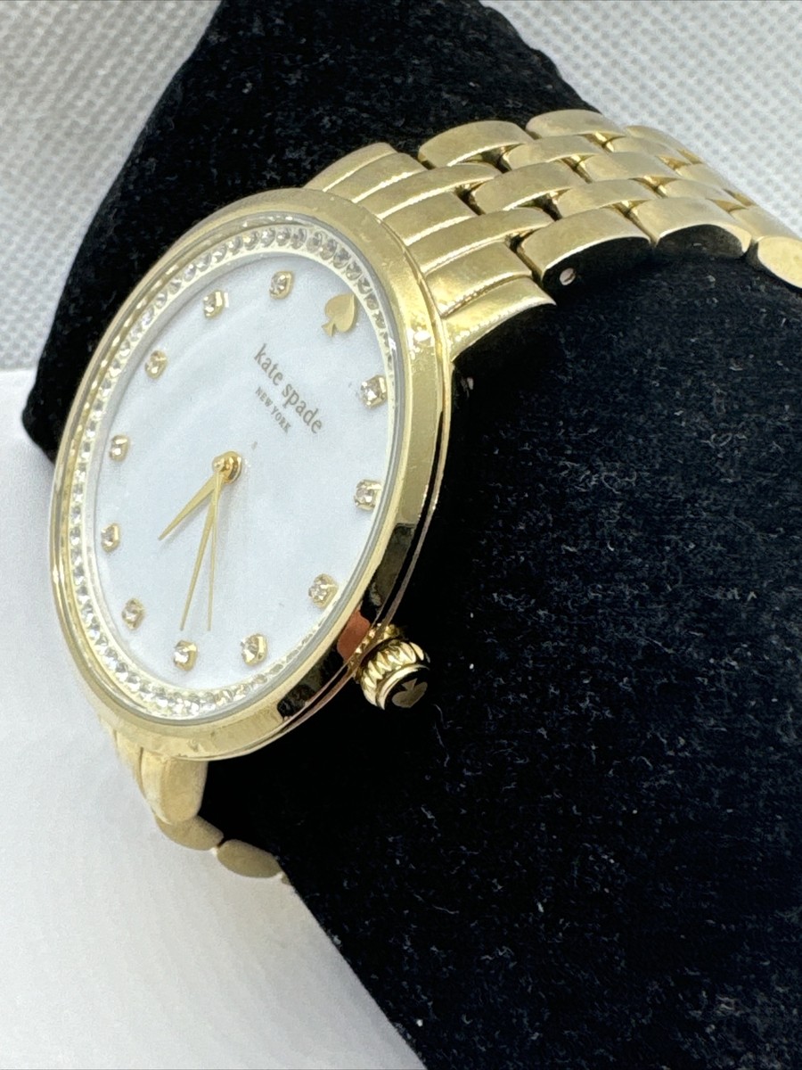 Kate Spade New York Monterey 0821 Women Gold Stainless Steel Analog Watch AEA391 Pink gold watch Kate Spade Pink in Pink gold - 25281553 main image 4
