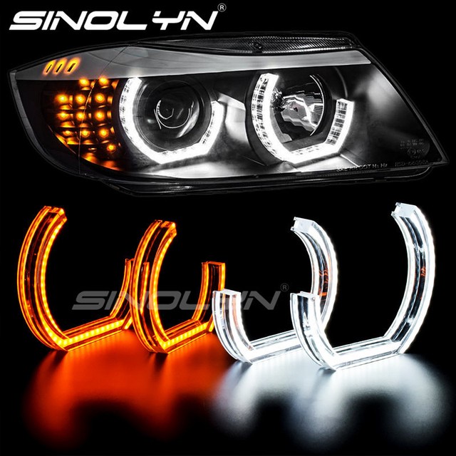 LED Angel Eyes Halo Ring For BMW E90 E92 E93 E60 E82 F30 F31 M3 DTM LCI M4 Style eBay