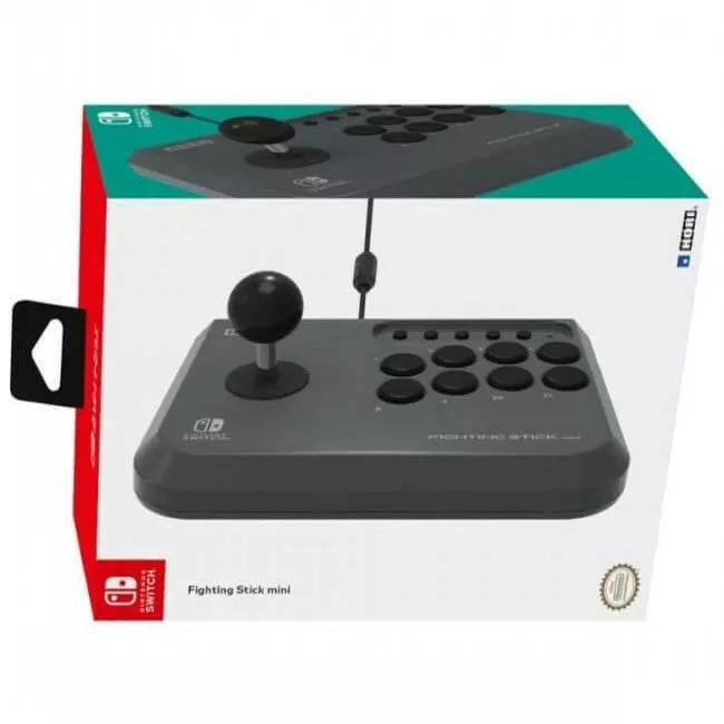 HORI Mini Fighting Stick Nintendo Switch Black NSW-149U 