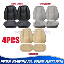 For 2007-2013 GMC Sierra 1500 2500 3500 Driver & Passenger Bottom-Top Seat Cover