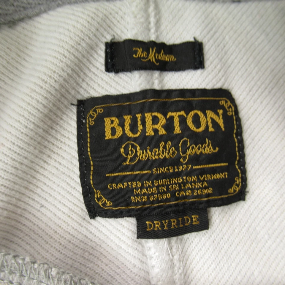 Suéter Burton Mujer Mediano Manga Larga Cuello Alto Informal Exterior Gris Foto 3 de 4