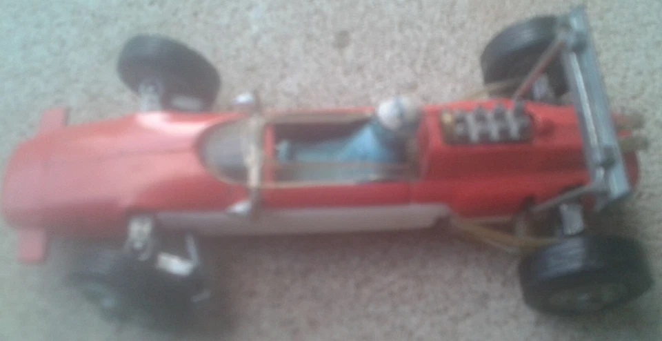 LOTUS CLIMAX F1 RED & COOPER MASERATI F1 YELLOW CORGI TOYS 1:43 - Immagine 4 di 4