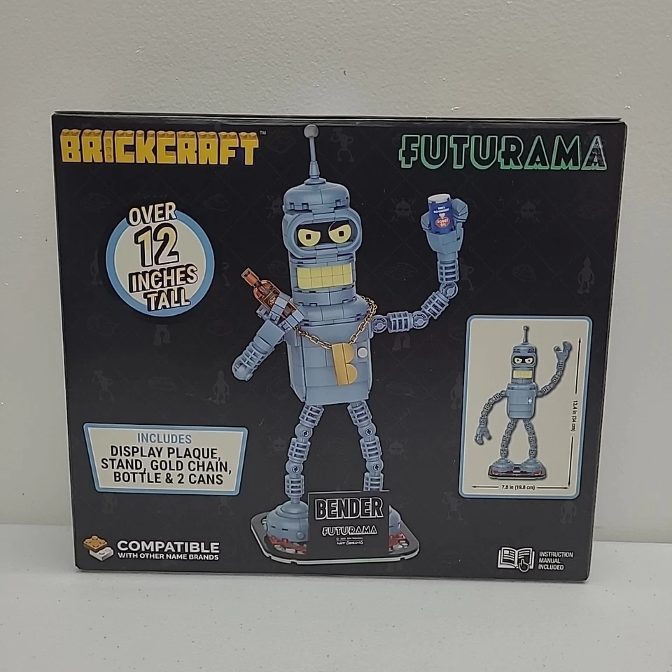 Brickcraft Futurama Bender Building Block Set #72201 Factory Sealed  - Image 2 of 4