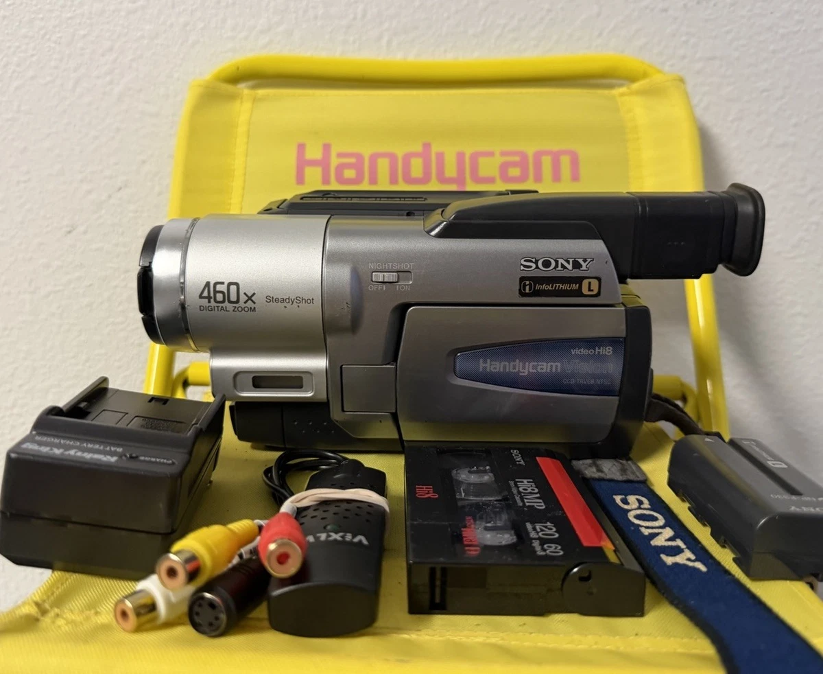 SONY Video8 Handycam 本体 Handycam Sony Video 8 - YouTube