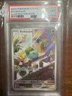 Pokémon TCG Bulbasaur Stellar Crown Illustration Rare Holo Card 143/142 PSA 9