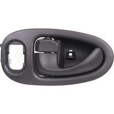 Interior Door Handle For 2002-2005 Saturn Vue Front, Driver Side Gray Plastic