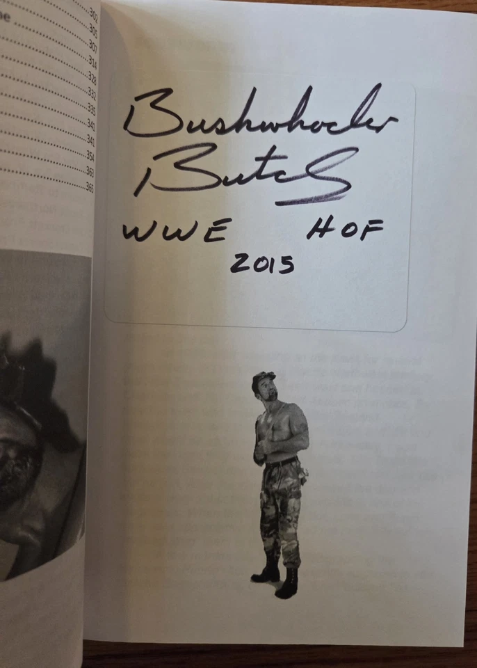 The Bushwhackers Autobiography - WWE - Signed & Numbered Edition No. 38 of 50 - Image 2 of 4