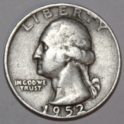 1952-D Washington Quarter - Very Fine - #1144EA