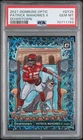 2021 Panini Donruss Optic Downtown #DT25 Patrick Mahomes Ii Downtown PSA 10