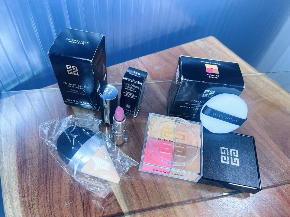 Givenchy Prisme Libre Loose Powder #6 Flanelle Epicee Original + Mini Lipstick + - Image 2 of 4