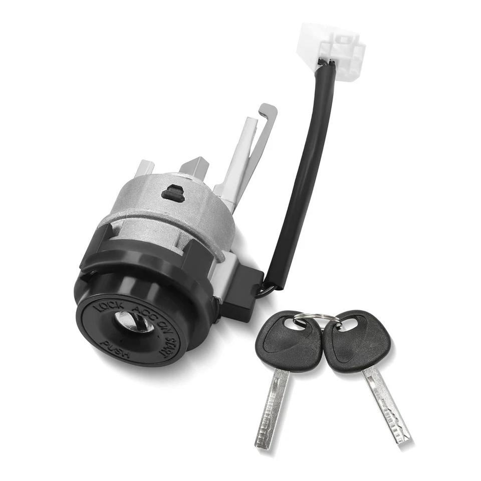 Ignition Lock Cylinder w/2 Keys for Hyundai Accent 2012-2017 Dodge Attitude12-14 - Image 3 of 4