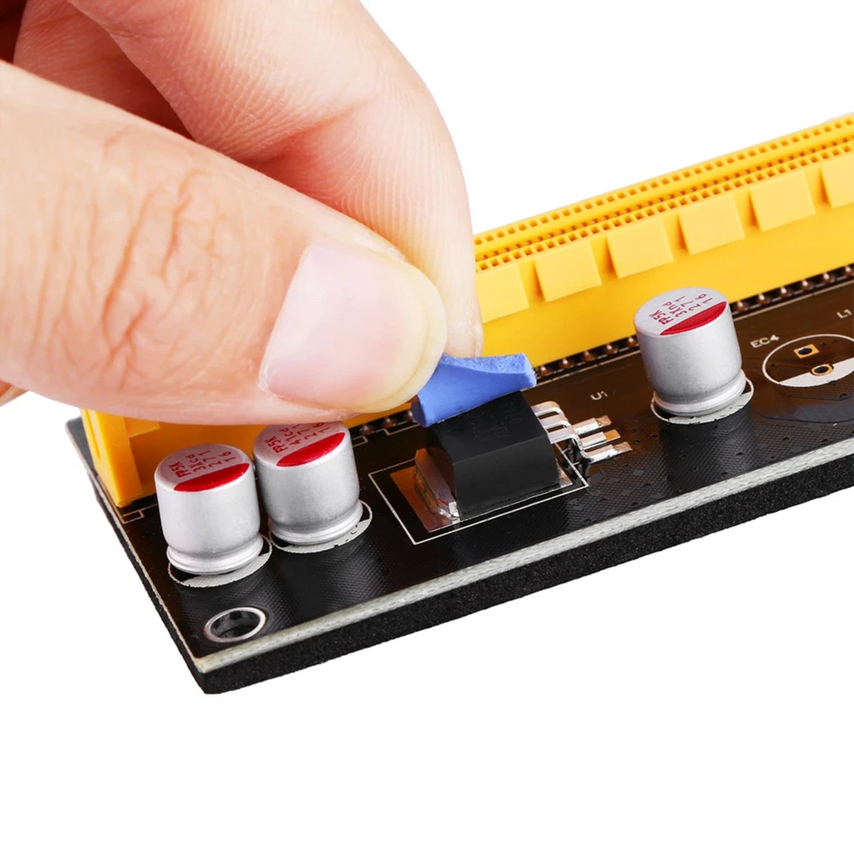 Blue 100x100x2mm CPU Thermal Pad Heatsink Cooling Conductive Silicone Pads SG - Image 4 of 4