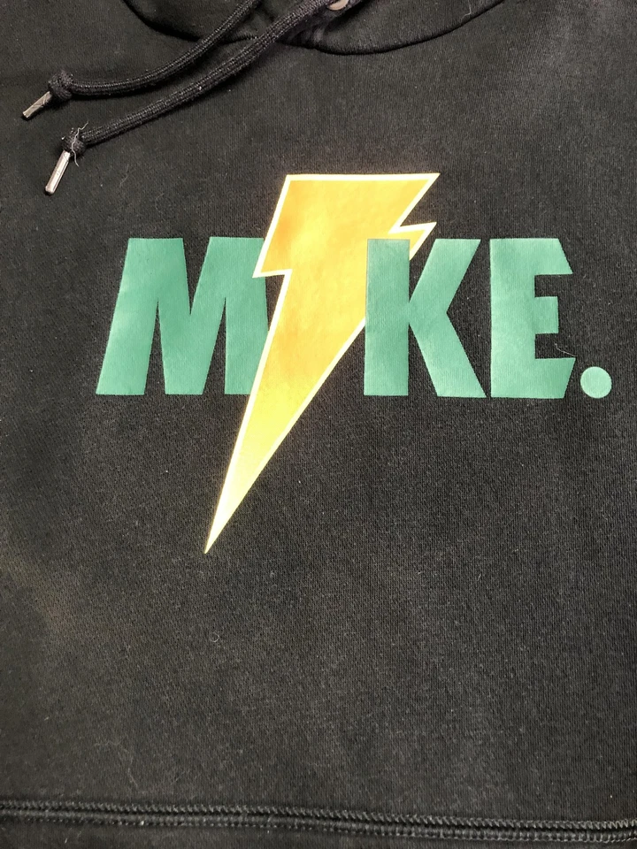 Sudadera con Capucha Jordan Para Hombres 4XL Negra Como Mike Gatorade Lightning Bolt Pullover Jumpman Foto 4 de 4