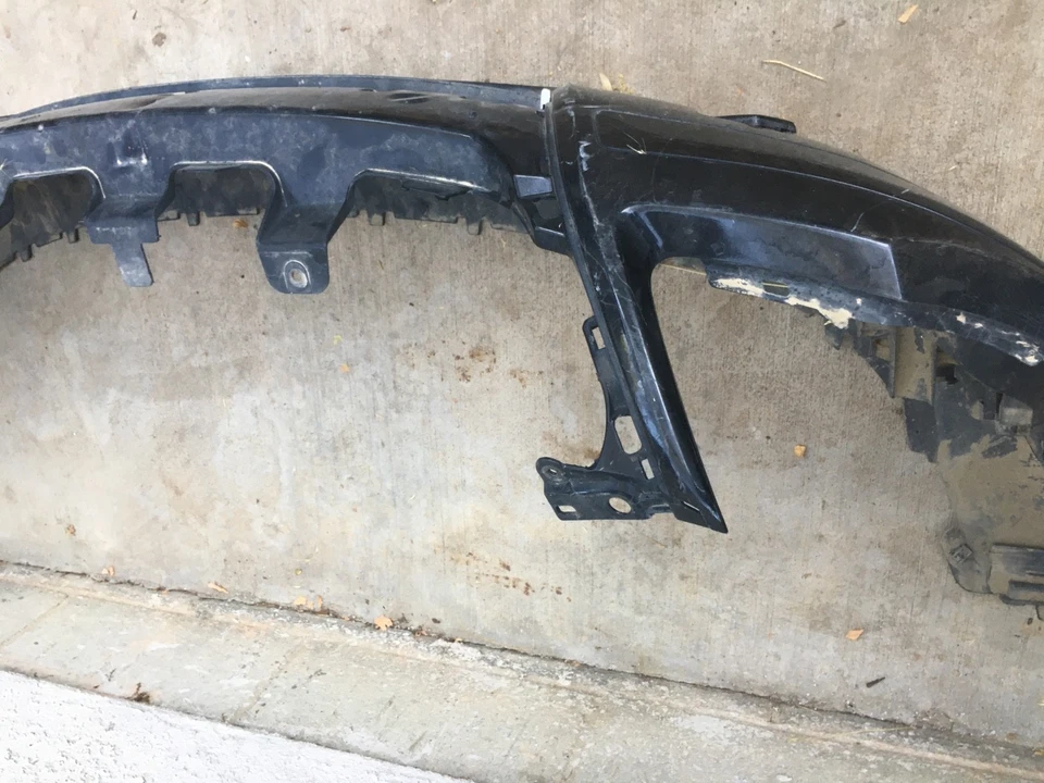 Parachoques delantero Volkswagen Eos 2008-2012 negro OEM Foto 3 de 4