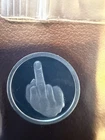3 Gram Silver Middle Finger FYF Rounds Lot Grams