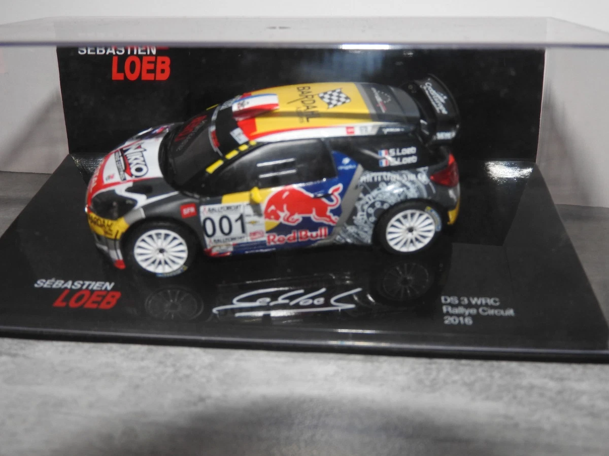 Citroën DS3 WRC 2011 Norev 1/18 – Loeb Vainqueur Mexique – Miniature Collection Neuve