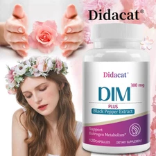 DIM Supplement 300mg - Menopause Health, Estrogen Metabolism & Balance