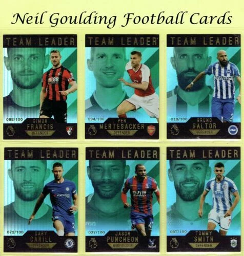 Premier League Football Topps Serial Numbered Sports Trading Cards & Accessories