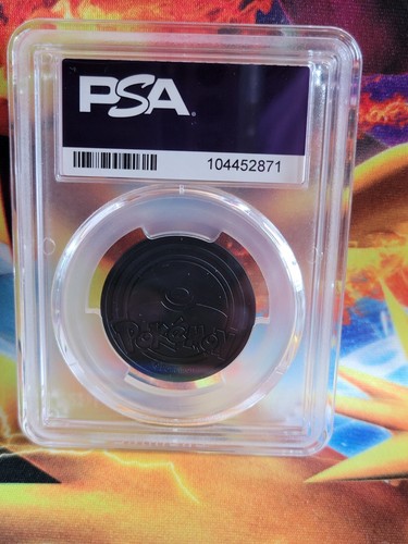 Pokemon Espeon 2024 Capsule Vending Vol 5 Graded Coin PSA 10 - Picture 2 of 2