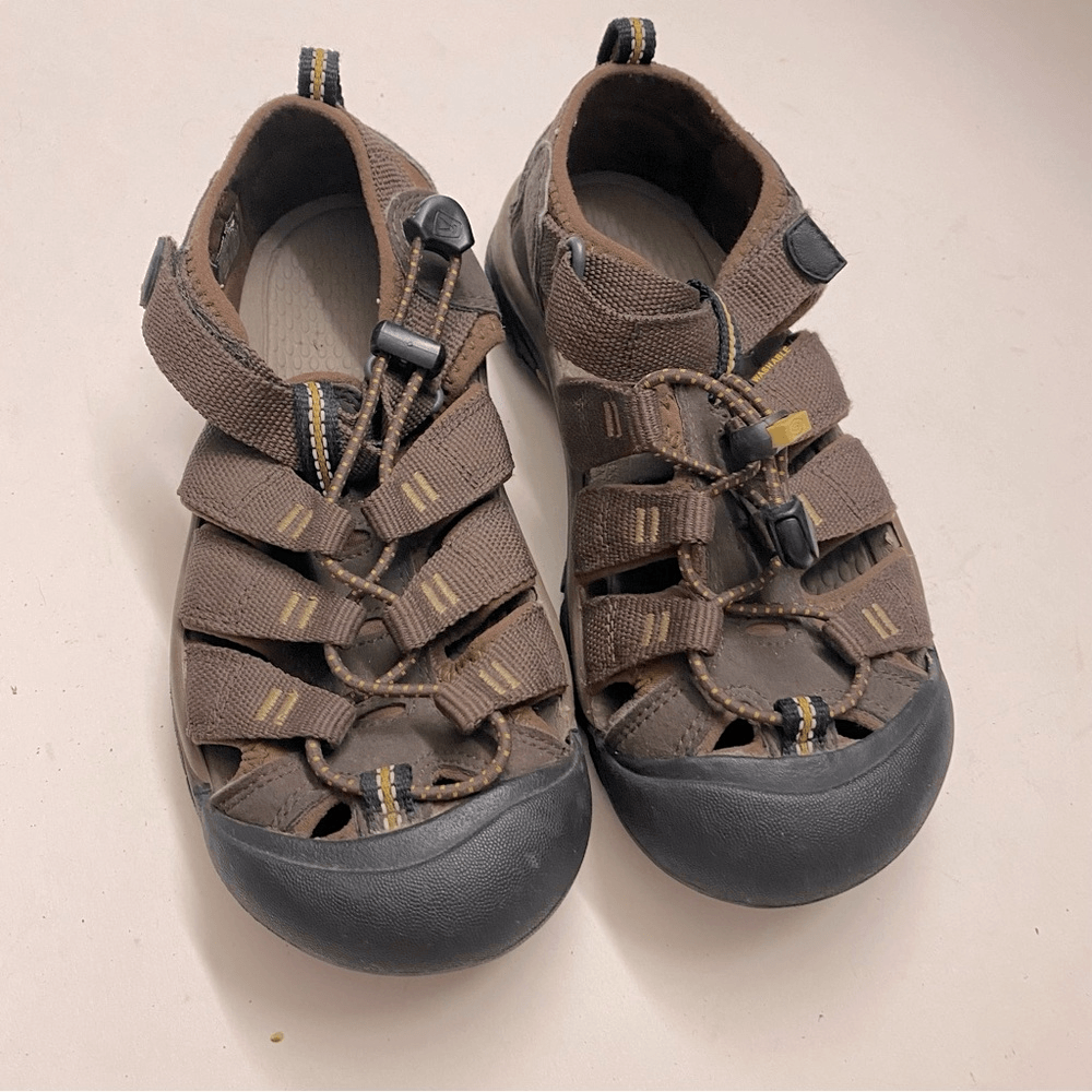 KEEN Newport H2 Sandali da trekking acqua scarpe marroni unisex ragazzi 3