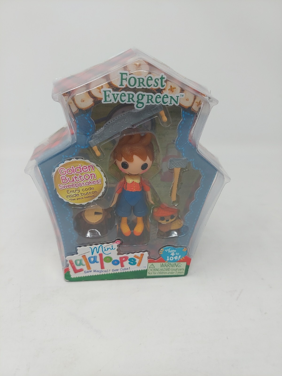 Forest Evergreen Mini Lalaloopsy Doll w/Accessories Axe Tree Trunk ...