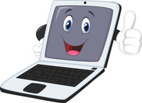 Aufkleber Lustiger Laptop Autoaufkleber 33 X 24 Cm Sticker Konturschnitt