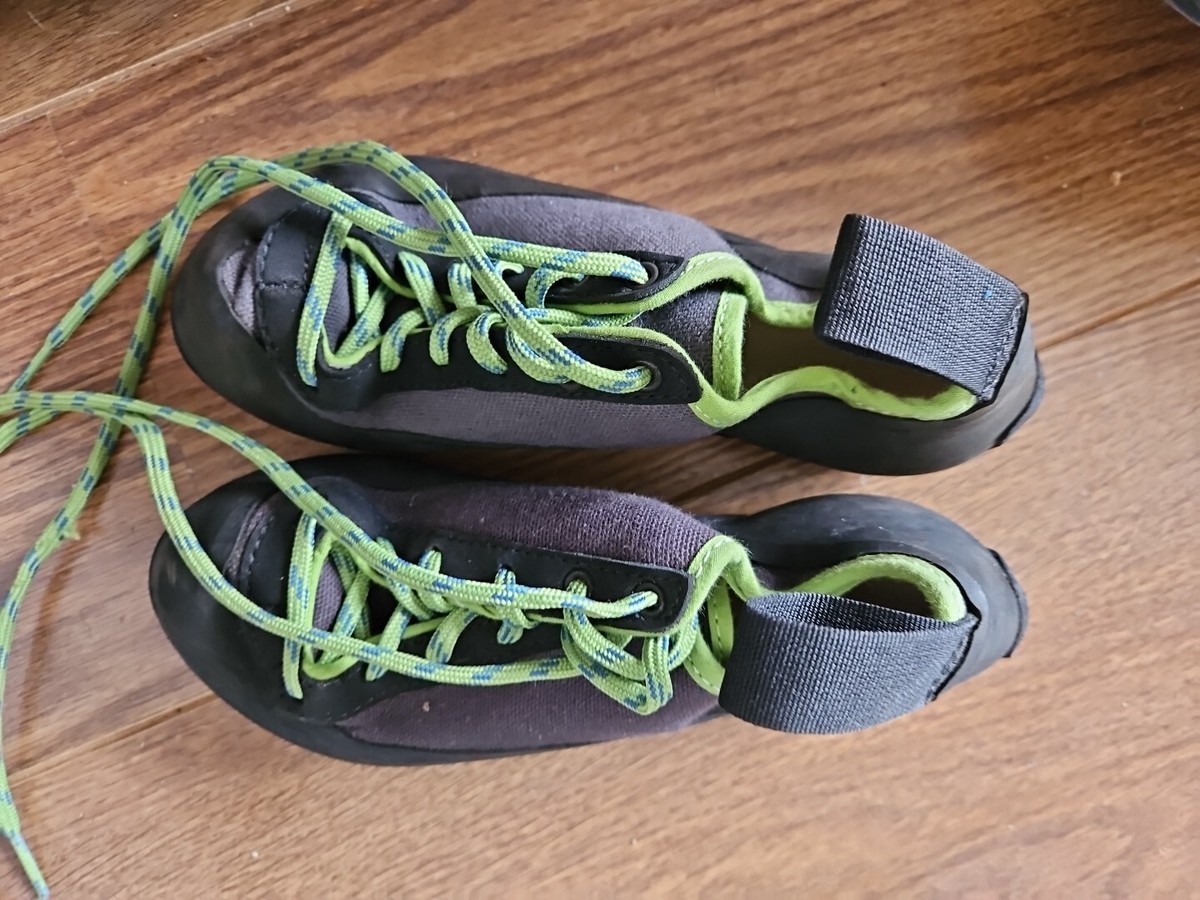 Decathlon Simond Climbing Shoes Size UK Bouldering Shoes Grey