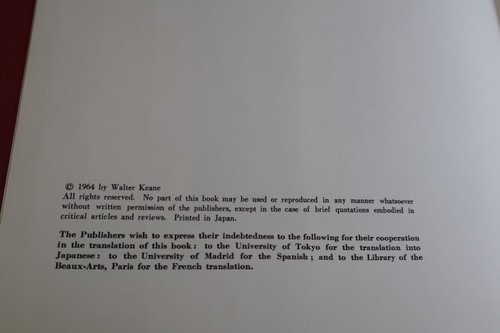 Walter Keane 1964 1. Auflage Kunstbuch Margaret Keane Big Eyes viele Illustrationen - Bild 8 von 22