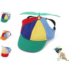 Cappello Elica per Cani Elica Cappello per Cani, Cappelli Spinner per Cani da Esterno con Fori per Orecchie