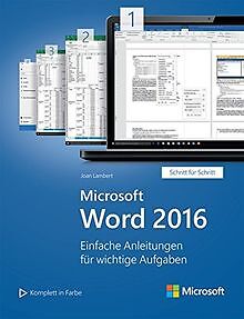 Microsoft Word 2016 - Schritt für Schritt (Microsof... | Buch | Zustand sehr gut