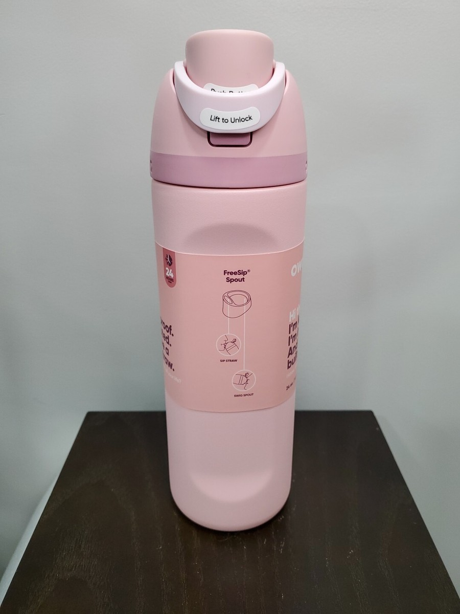Owala FreeSip Stainless Steel Water Bottle / 24oz / Color