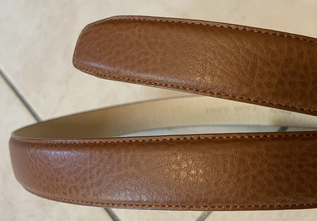- Terry Stack Women Lg Italian Tan Croc Leather Belt Terry Stack Belt | eBay main image 3