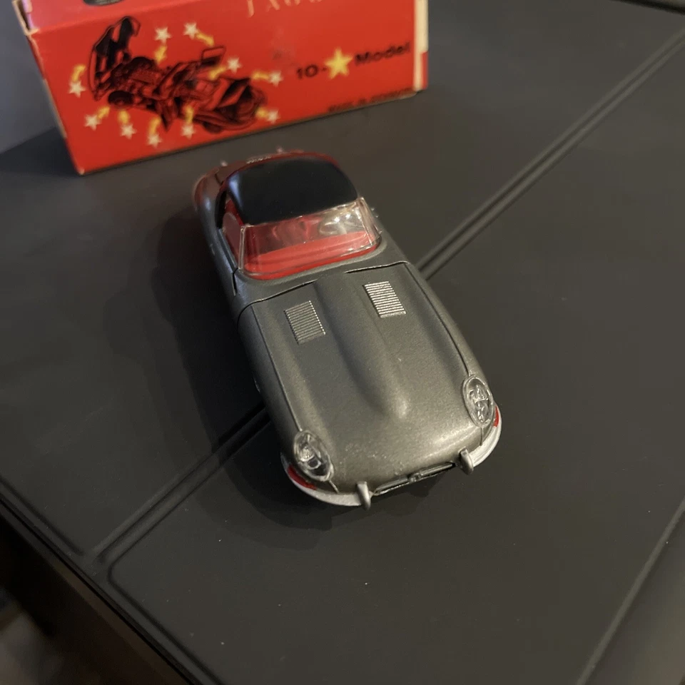 Tekno Jaguar “E” - Gray - NEAR MINT - NOS - Vintage 1964 Denmark No.927 - Image 2 of 4