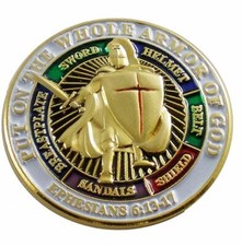 Armor of God Lapel Pin Ephesians 6:13-17