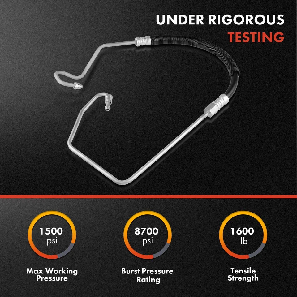 Conjunto de manguera de línea de presión de dirección asistida para Chevy Express 1500 GMC Savana 06-19 Foto 2 de 4