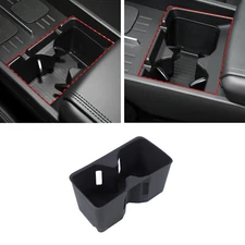 Center Cup Holder Insert Cover Mat Cushion Guard Fits Hyundai Santa Fe 2024+