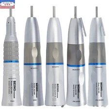 US BEING Dental Straight Handpiece Surgical Nose Cone Fiber Optic Low Speed KAVO