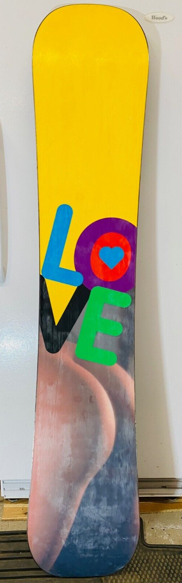 Burton Love Playboy 55 155 Snowboard 2009 Collector Limited Burton Love Playboy 55 155 Snowboard 2009 Collector Limited