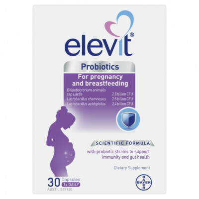 Elevit 2 Grossesse - 30 Gélules - Complément Alimentaire Bayer