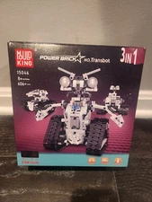 Mould King 15046 The STEM 3-in-1 RC Variety Robot Building Set 606 PCS NIB