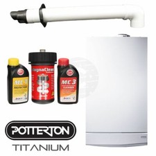 Potterton Titanium 33HE Fixed price Combi boiler swap Scotland 7 years warranty