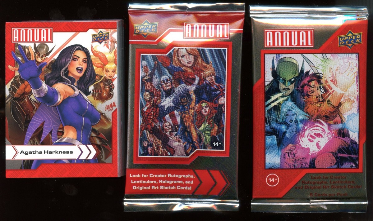2022-23 Upper Deck Marvel Annual Complete 100-Card Base Set