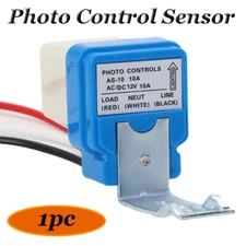 Automatic Auto Night On Day Off Street Light Switch Photo Control Sensor 12-110V