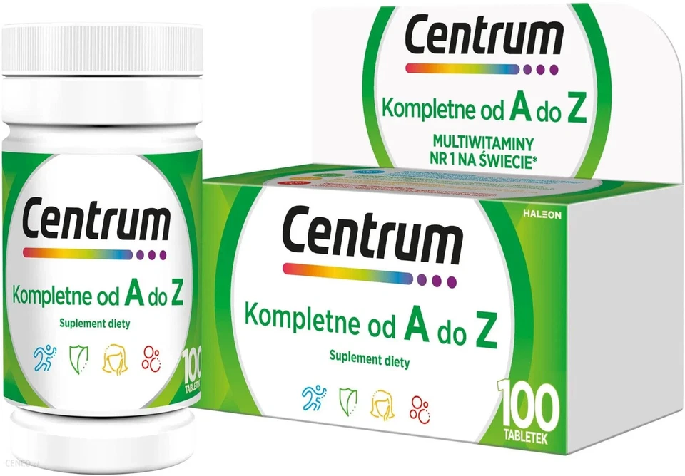 (1kg/146,10€) Centrum A -Z Multieffekt-Vitamine u. Mineralien 100 Tab.