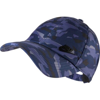 NIKE Sportswear Unisex AeroBill H86 Cap, Midnight Navy/Black, One Size 