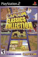 Capcom Classics Collection PS2 BOX ART Premium POSTER MADE IN USA - PS2043