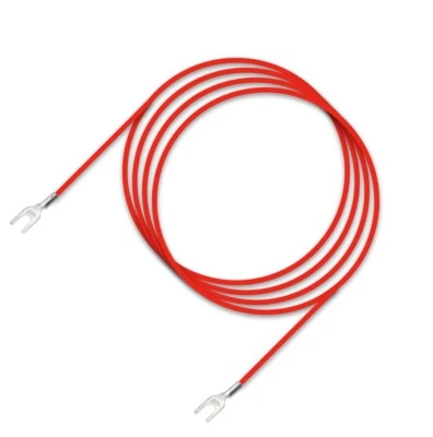 Pro-Ject Connect It Turntable Earthing Ground Lead Wire (Red) Eliminate Hum