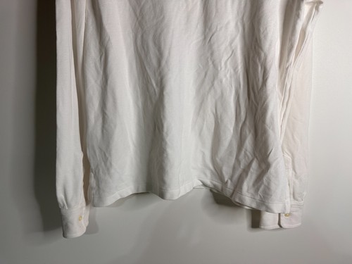 Polo Ralph Lauren Classics White Long Sleeve Polo Shirt Men Size M / New - Picture 8 of 8